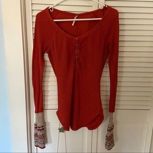 Free People Long Sleeve Shirt